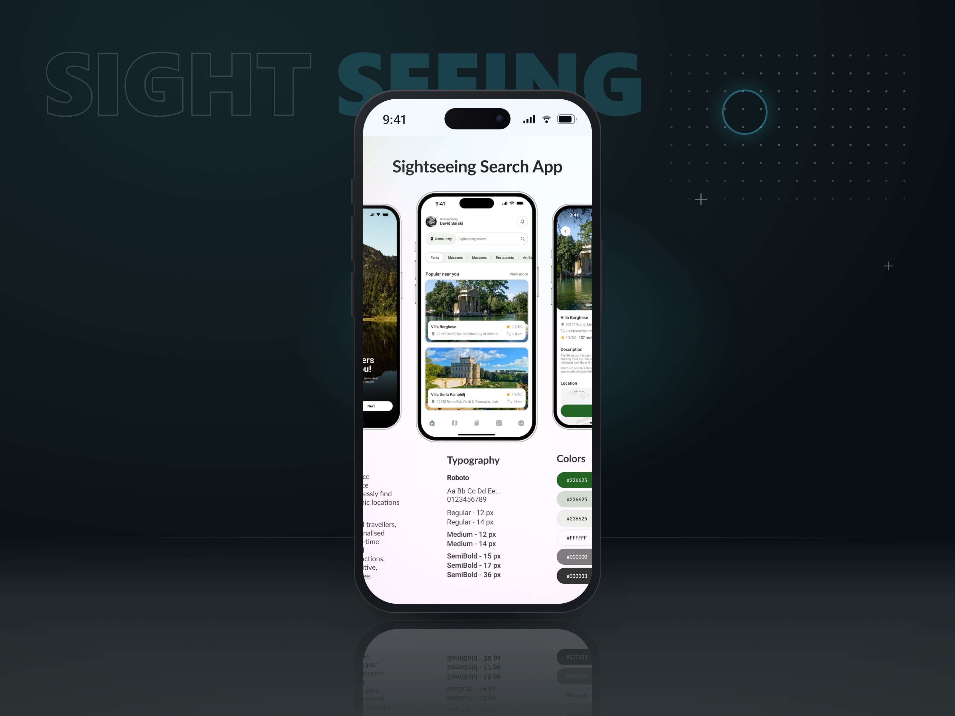Sightseeing Search — Travel App