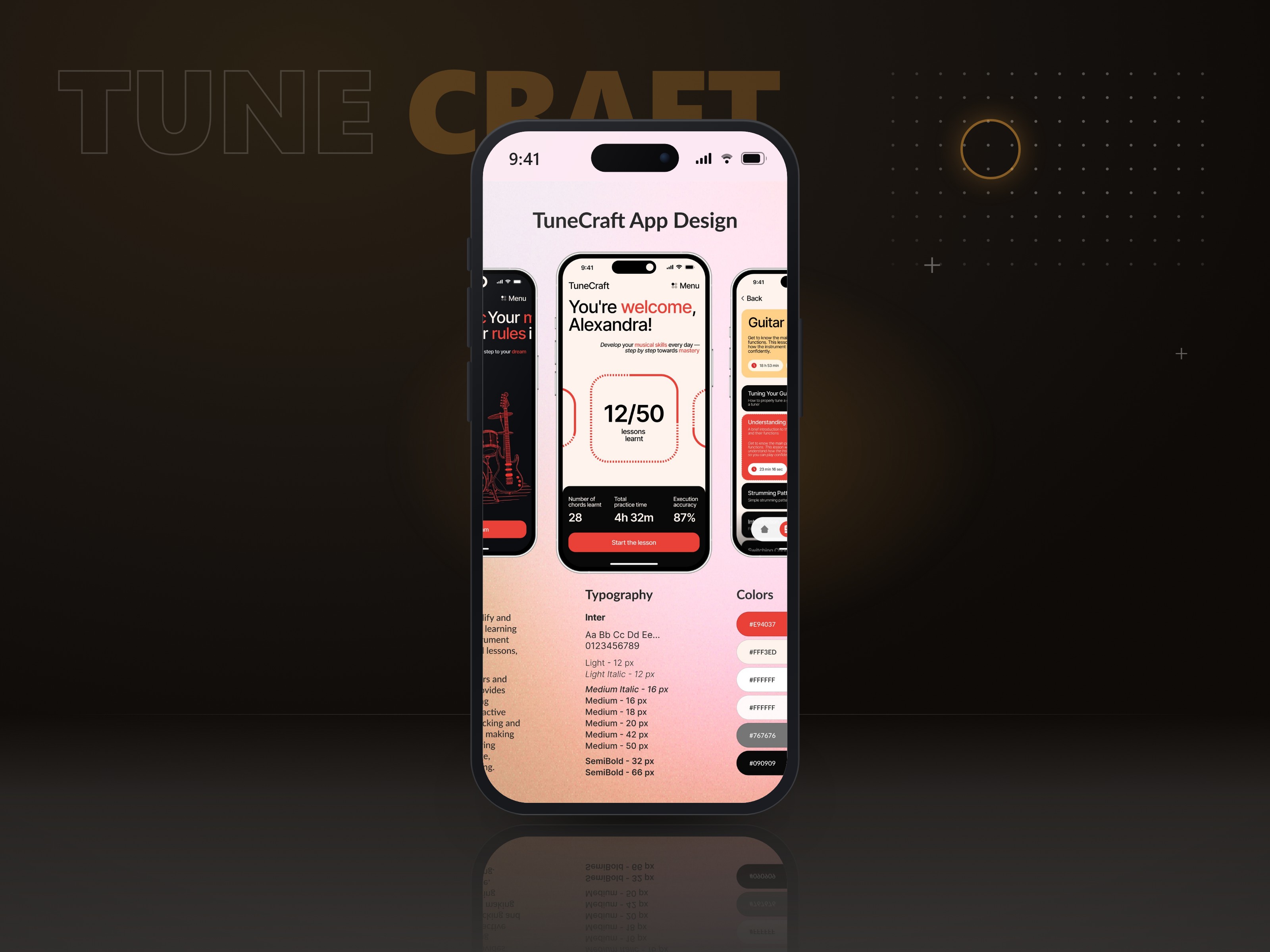 TuneCraft — Guitar Learning App