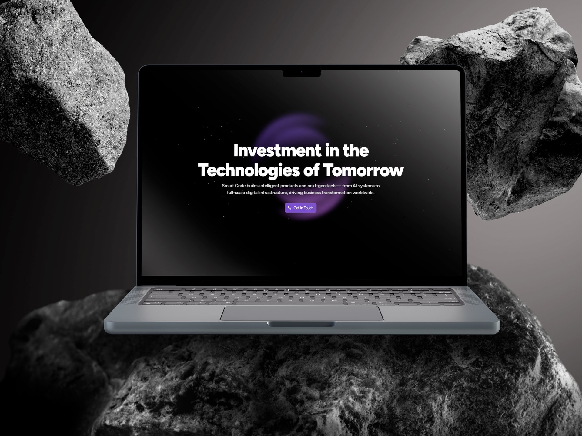 Smart Code — Corporate Site for an IT & Investment Company — 1