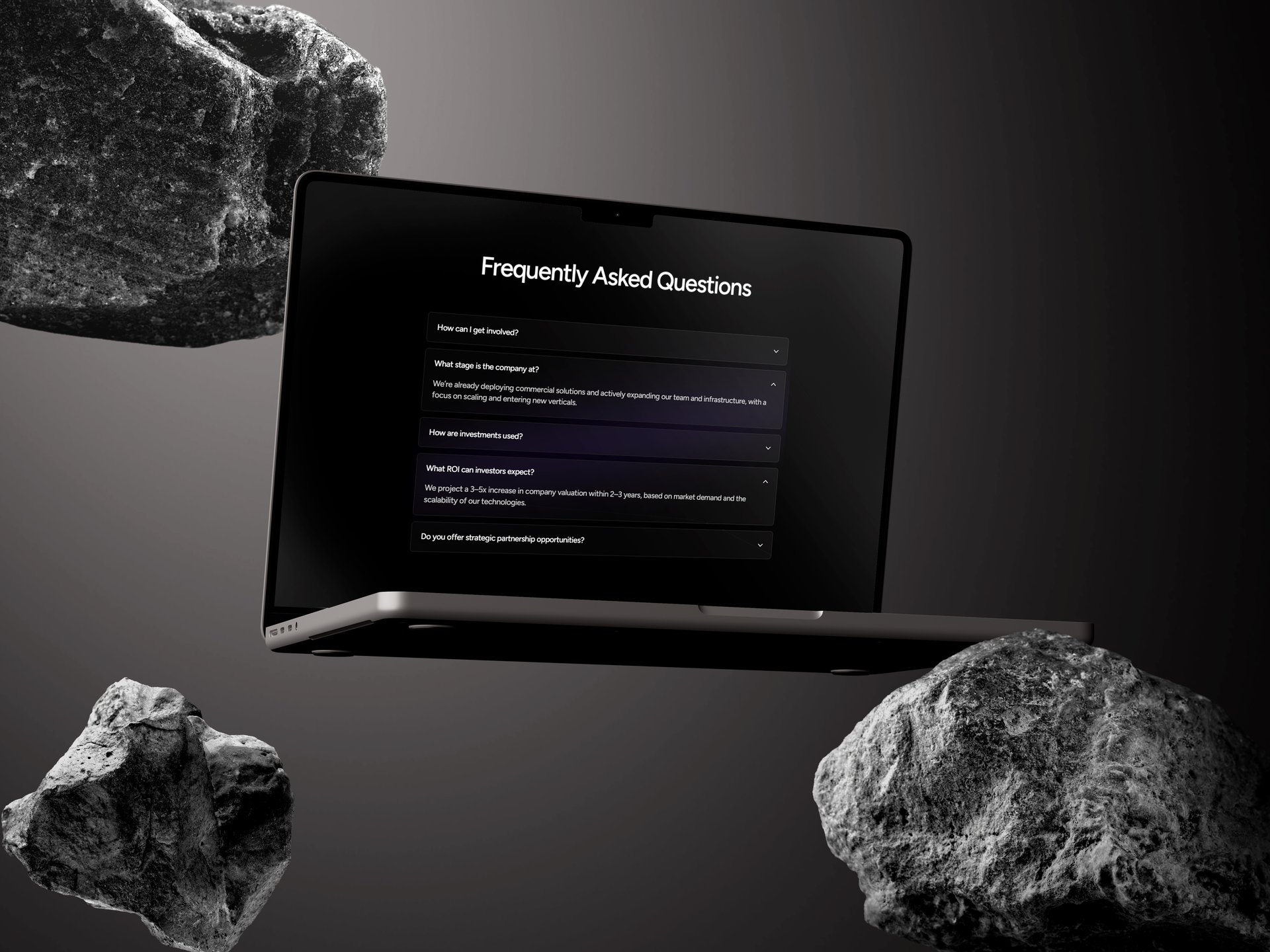 Smart Code — Corporate Site for an IT & Investment Company — 3